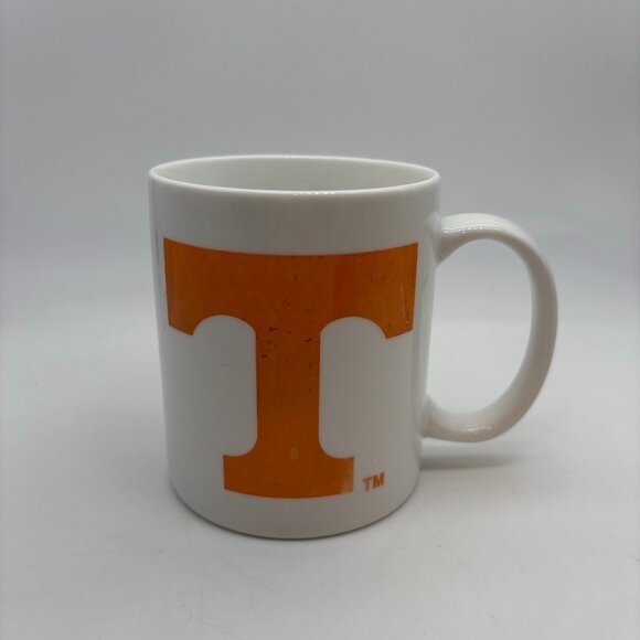 University of Tennessee Volunteers Orange T Logo Ceramic Coffee Mug - Picture 1 of 13